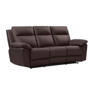Vente-unique-Sofá de 3 plazas Relax de Piel de búfalo PAKIT…