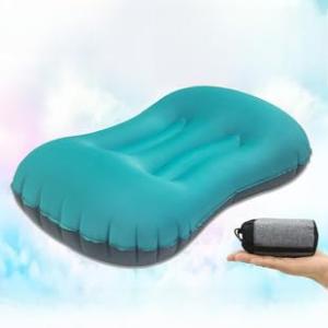 Genérico Almohada Hinchable Cojín Autoinflable para Viaje c…