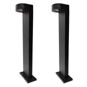 LED ATOMANT Pack 2x Balizas Exterior Jardin 7W, color blanc…