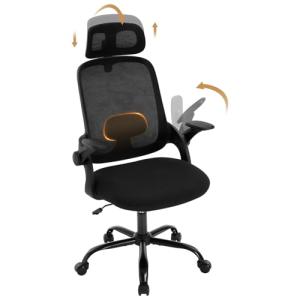 WOLTU Silla Oficina Ergonómica, Silla Escritorio con Respal…