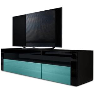 Vladon Mueble TV Valencia, Cómoda TV con 1 Compartimento Ab…