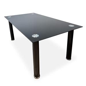 Somnia Descanso - Mesa de Cristal de Comedor o Cocina con P…