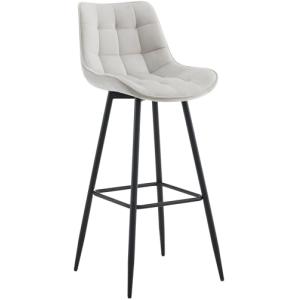 CLP Taburete de Bar Dartford en Tela o Terciopelo I Silla A…