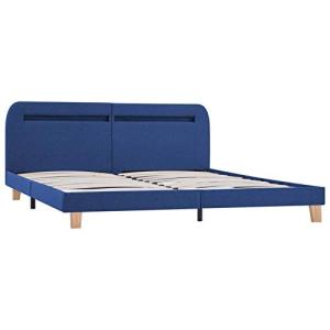 MOONAIRY Estructura de Cama con LED, Somier, Sofá Cama, Mue…