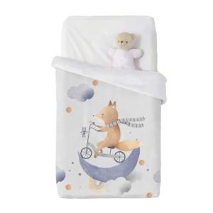 Manta para Cuna y Minicuna Zorro Baby VIP MANTEROL. Ideal p…