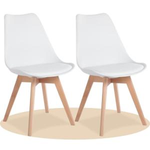 Dekohome Pack de 2 Sillas de Comedor, Sillas de Cocina con…