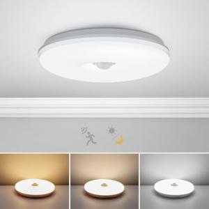 Combuh Lámpara de Techo LED con Sensor de Movimiento, 15W 1…