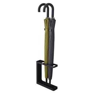 YAMAZAKI Umbrella Stand Paragüero, Metal, Negro, 24x7x27 cm