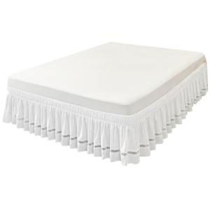 Falda de la Cama Queen, Falda de la Cama de 54x75 Pulgadas…