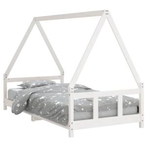 vidaXL Estructura de Cama para niños Madera de Pino Blanco…