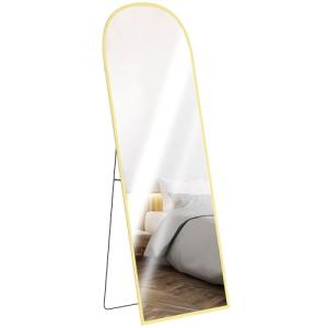 HOMCOM Espejo de Pie Cuerpo Entero 165x60 cm con Marco de A…