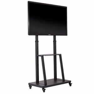 unho Soporte TV Ruedas, Mueble de Base de Televisión Móvil…