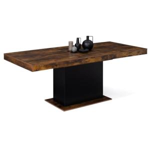IDMarket – Mesa de comedor extensible rectangular Eden 6-10…