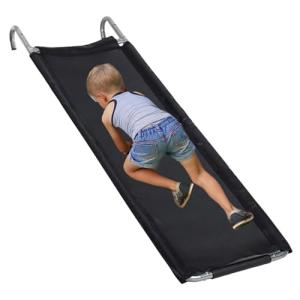 Tobogán de trampolín para niños, tabla deslizante resistent…