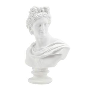 Estatua romana de 15,6 cm, diseño de cabeza de Apolo griego…