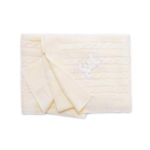 PEKITAS Manta Punto Hilo Bebe 100 x 100 cm 100% Acrílico Ec…