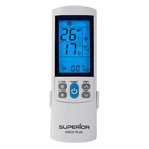 Superior Electronics AirCo Plus 8K, control remoto universa…