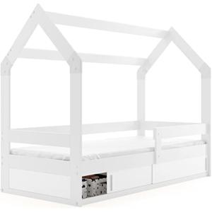 Interbeds Cama Casa 80 x 160 cm blanc0 (White)