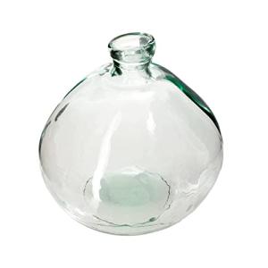 Atmosphera - Jarrón Redondo - Vidrio Reciclado - Transparen…