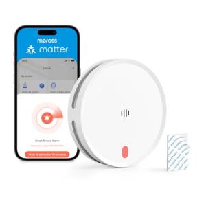 Meross Smart Detector De Humo Conectado, Alarma De Incendio…