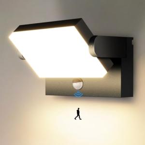 Kingwen 40W Aplique Exterior 3000K Aplique de Pared Exterio…