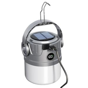 GkgWuxf Linterna Solar,Linterna LED Portátil y Ligera para…