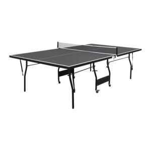 Vente-unique - Mesa de Ping-Pong Plegable con Ruedas para I…