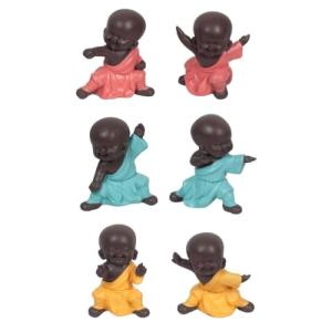 SIGRIS Decor and Go Budas En Lucha 6 Diferentes Incluye 6 U…