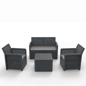 SP Berner - Set de Muebles de Jardín y Terraza Nassau Confo…