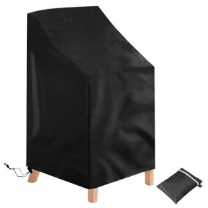 Votoko Funda para Sillas Apilables de Jardin 210D Oxford Im…