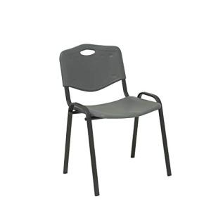 Piqueras y Crespo ISO Plastic Pack de 4 sillas confidentes…