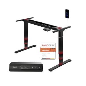 SANODESK 2 Motores con USB Cargador EC4 Marco de Escritorio…