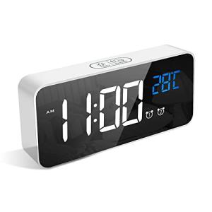 LATEC Reloj Despertador Digital, LED Pantalla Reloj Alarma…