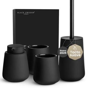 Black Sweden Home Set de Accesorios Baño - Dispensador jabo…