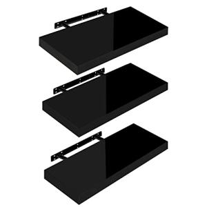 WOLTU Estante de Pared Juego de 3 Estante Flotante Libre de…
