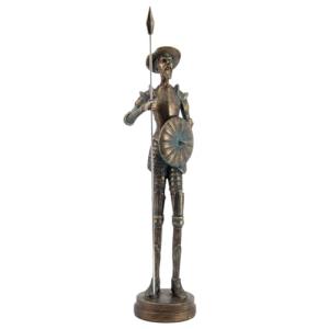 BY SIGRIS Origen Home Decor Don Quijote Bronce Figura de Pe…