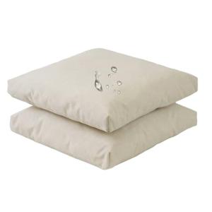 Viste tu hogar Pack 2 Cojín Silla Exterior 45x45cm, Tela Al…