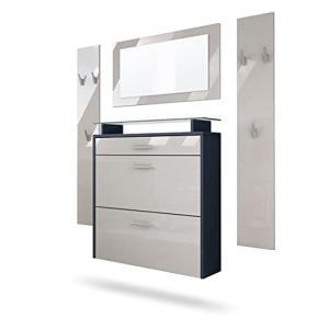 Vladon Mueble recibidor Malea, Mueble de Entrada Compuesto…