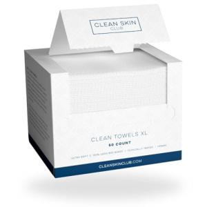Clean Skin Club Clean Towels XL, toalla facial 100% de base…