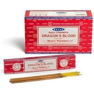 Varitas de incienso Dragon Blood, paquete de 6 (120 barras)…