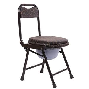 Silla con orinal, junto a la cama, silla de ducha, de acero…