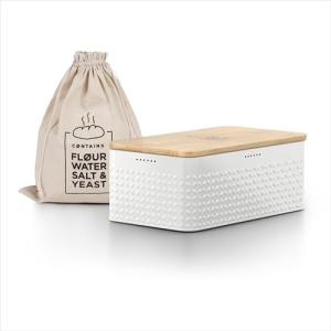 LARS NYSØM Panera I Recipiente para Pan con Bolsa incluida…