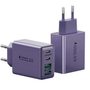 2-Pack Cargador USB C, 40W Cargador iPhone Carga Rapida USB…