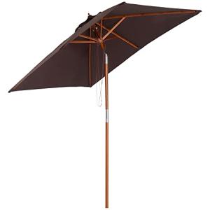 Outsunny Sombrilla Terraza Exterior 200x150 cm Sombrilla de…