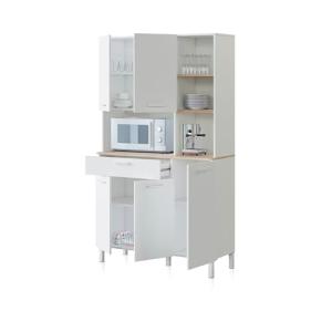duehome | Alacena de Cocina, Mueble Auxiliar 5 Puertas   1…