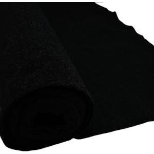 Moqueta (2 mts) Corte de 200x160 cm de moqueta color negro…