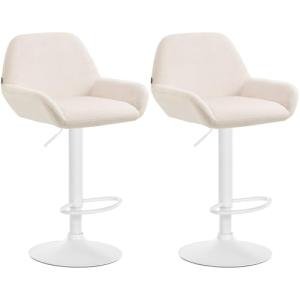 CLP Set De 2 Taburetes De Cocina Braga En Terciopelo I Jueg…