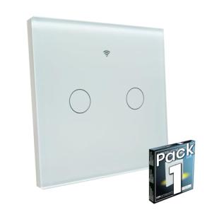 LED ATOMANT Interruptor de Cristal Inteligente Wifi 2 Vias,…