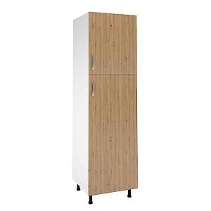 HOGAR24 ES - Mueble Columna de Cocina 2 Puertas Color Roble…