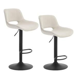 WOLTU Juego de 2 Taburete de Bar, Taburetes Cocina Altos co…